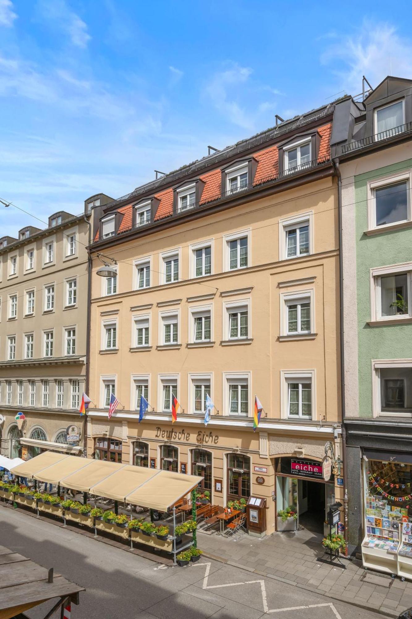 Hotel Deutsche Eiche Мюнхен Екстериор снимка