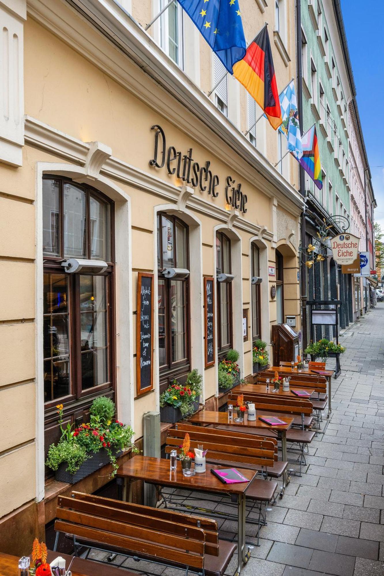 Hotel Deutsche Eiche Мюнхен Екстериор снимка