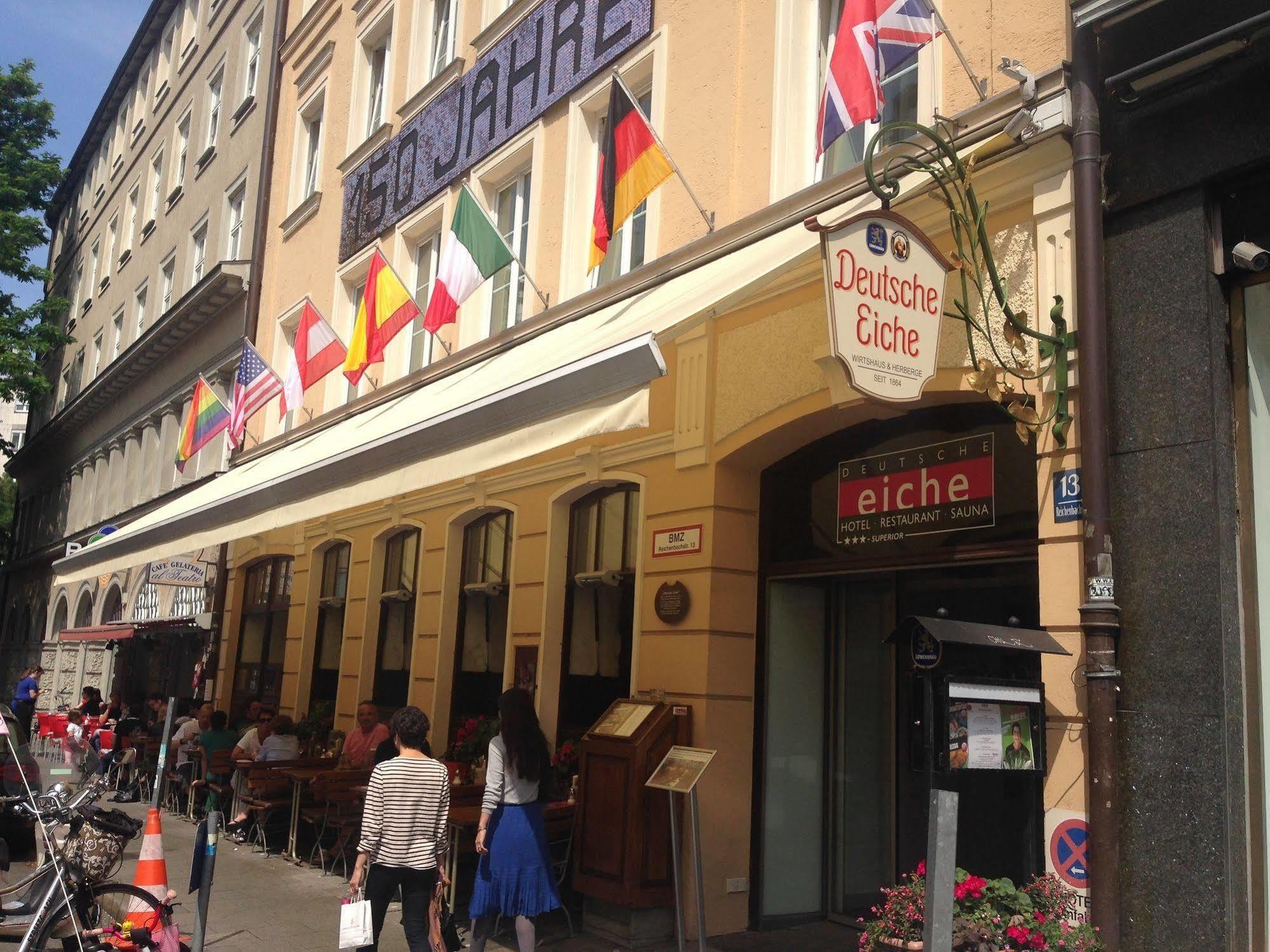 Hotel Deutsche Eiche Мюнхен Екстериор снимка
